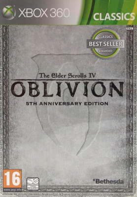 Игра The Elder Scrolls IV (4): Oblivion. 5th Anniversary Edition (Xbox 360) б/у (eng)
